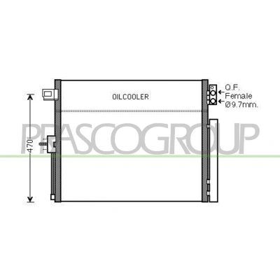 Imagen de PRASCO JE022C001 Condensador con secador 15 10 Aluminio 690 R 134 a JEEP: GRAND CHEROKEE 4