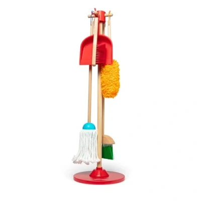 Imagen de Melissa &amp; Doug, Let’s Play House! Dust! Sweep! Mop! Pretend Toy Set for Kids, Cleaning Wooden Toys Children, 3+, Gift Boy or Girl