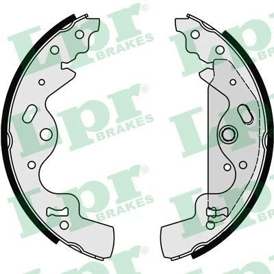 Imagen de LPR 08820 Zapatas de freno 254 45 con palanca mano LAND ROVER: Freelander I SUV, SUV Cabrio