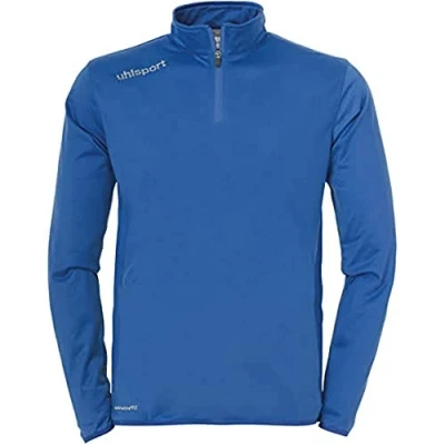 Imagen de uhlsport Essential 1/4 Zip Top Sudadera De Entrenamiento, Hombre, Azur/Blanco, 4XL