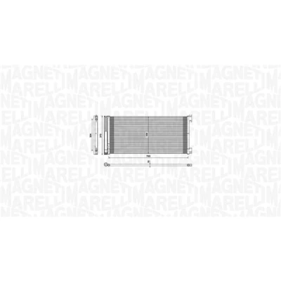 Imagen de MAGNETI MARELLI 350203808000 Condensador con secador 765x358x16 358 765 16 OPEL: Vivaro B Furgón, Combi, RENAULT: Trafic 3 Bus,
