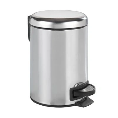 Imagen de Wenko Cubo de pedal para cosméticos Leman acero inoxidable Brillante 3L