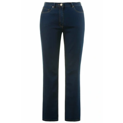 Imagen de Ulla Popken Jeans Regular Fit Stretch Vaqueros, Azul Denim, 47W / 32L para Mujer