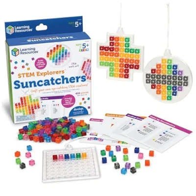 Imagen de Learning Resources, Juego de Rompecabezas apilamiento estratégico Upzzle, para estimular el Cerebro, Regalos niños y niñas 7 años, Viaje 2 Jugadores
