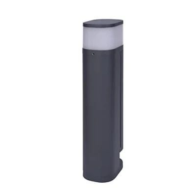 Imagen de BOLD 19509 Volo lámpara de jardín Inteligente con enchufes y Tapa (Columna para Exteriores) Antracita (2X Schuko Smart Home (iOS &amp; Android) WLAN Incl. G9 máx. 28 Watt 470lm)
