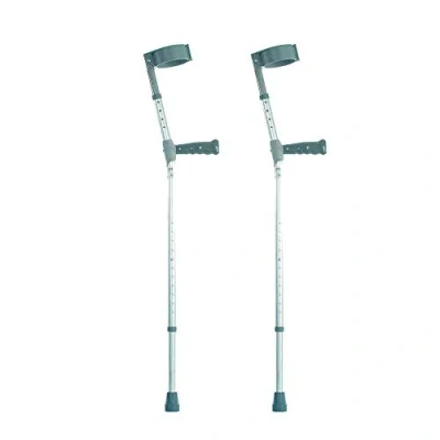 Imagen de NRS Healthcare Muletas de codo, agarraderas PVC, ajustables