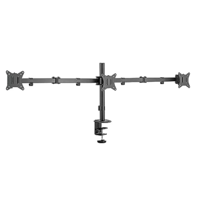 Imagen de Ewent EW1513 Soporte de Mesa para 3 Monitores hasta 27&quot; VESA 100x100 Máx 7kg