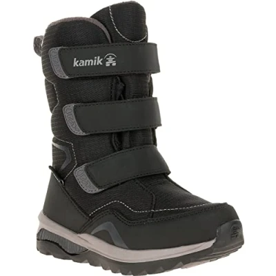 Imagen de Kamik Cassia NF8080, Botas para Nieve Unisex niños, Gris BLK, 31 EU