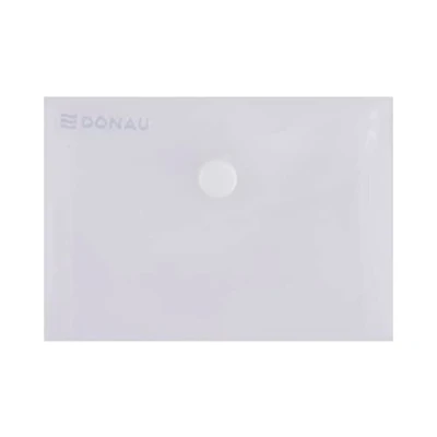 Imagen de DONAU Funda tipo sobre con botón de presión (polipropileno, A7, 180 micras, micras), transparente