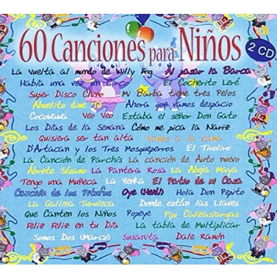 Imagen de 60 Canciones Para Niños (edición 2 Cd) Varios
