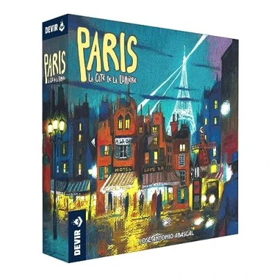 Imagen de Devir Paris, la Cité de Lumière, Juego Mesa, Mesa Familiar y con Amigos, 8 años, Rápido, Divertido (BGPARSP)