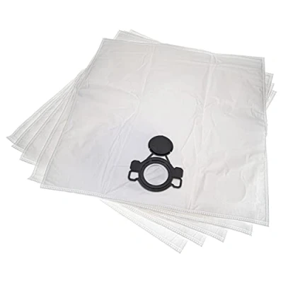 Imagen de vhbw 5x Bolsa compatible con Nilfisk Attix 40/50, 5 aspiradora vellón micro, 36 cm x 26 blanco
