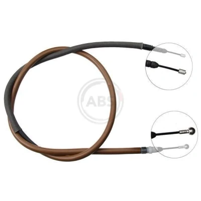 Imagen de A.B.S. K13236 Cable de Freno Mano 1737 Discos para dirección izquierda/derecha PEUGEOT: Expert II Tepee, CITROËN: Jumpy Furgón