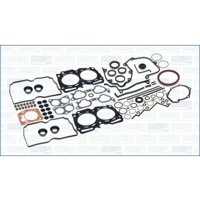 Imagen de AJUSA 50191600 Juego completo de juntas, motor con junta culata, vástago válvula MULTILAYER STEEL SUBARU: Outback III