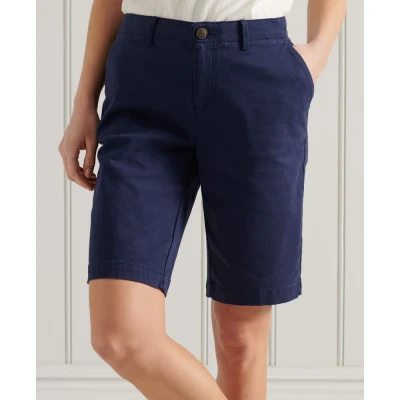 Imagen de Superdry CITY Chino Short Shorts, Mujer, Talla: XS, Atlantic navy