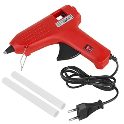 Imagen de Maclean MCE432 Pistola de pegamento caliente 40W + 2x Barras transparentes para manualidades y reparaciones