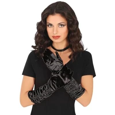 Imagen de Guantes Arrugado Negro 45 Cms