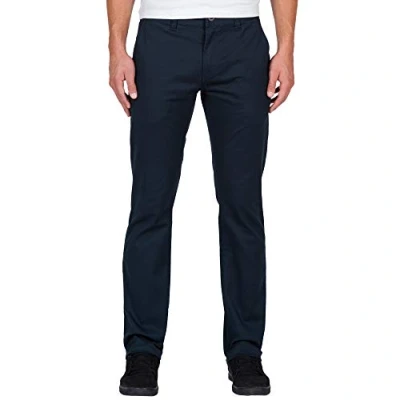 Imagen de Volcom Frickin Modern Fit Stretch Pantalón chino, Azul (Dark Navy), 31 Hombre