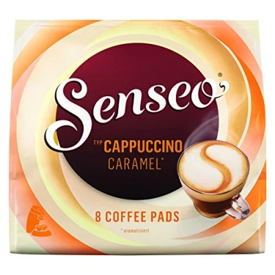Imagen de Senseo Cappuccino Caramel (Pack de 10, 10 x 92 g)