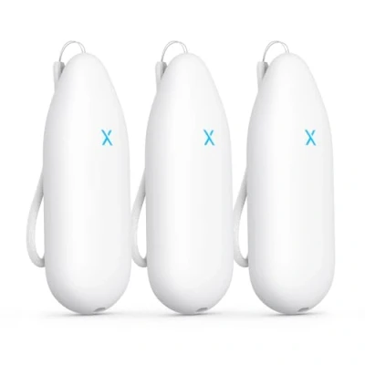 Imagen de X Sense Termómetro higrómetro inalámbrico para interiores, control de temperatura y humedad mediante aplicación, exportación datos almacenados, compatible con Alexa, 3 sensores, requiere estación
