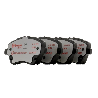 Imagen de BREMBO P 24 151X Juego de pastillas freno excl. contacto avisador desgaste con tornillos pinza accesorios