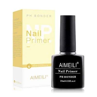 Imagen de AIMEILI Nail Primer Esmaltes Semipermanentes para Uñas PH Bonder Base Preparación de Deshidratador sin Necesidad Lámpara UV/LED 10ML