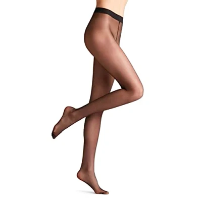 Imagen de Falke Seidenglatt 15 Denier Transparent Silky Medias, Mujer, Talla: 38 40, Black