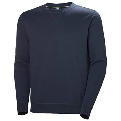 Imagen de Helly Hansen Hombre Sudadera Crew, L, Azul Marino