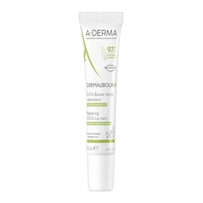 Imagen de A derma Dermalibour+ Cica balsamo Labial Reparador 1 Envase 15 Ml