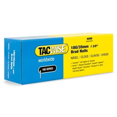 Imagen de Tacwise 1713 chiodi brad galvanizzati tipo 18g / 35 mm, confezione da 4000