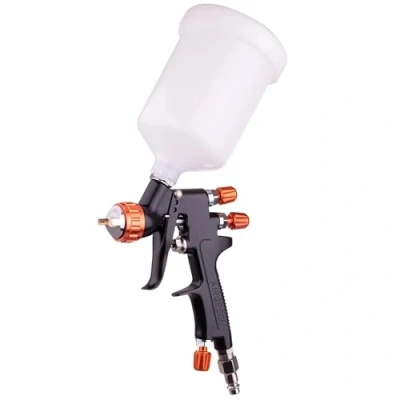 Imagen de pistola de pintura con boquilla HVLP 2,5 mm, 600 ml, pulverizadora