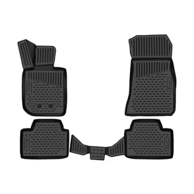 Imagen de Element EXP.ELEMENT3D02308210K Alfombrillas de Goma Antideslizantes Premium 3D Personalizadas para BMW Serie 3 G20, 2019 &gt; Sedán, 4 Unidades, Color Negro