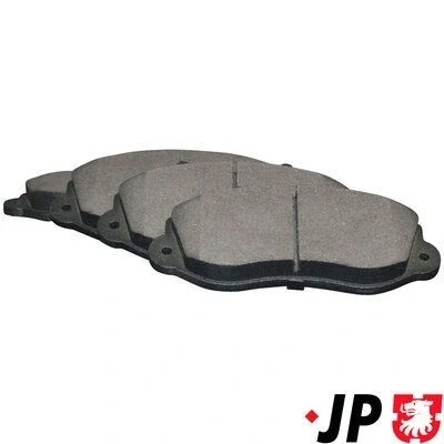 Imagen de JP GROUP 1263602910 Juego de pastillas freno Eje delantero excl. contacto avisador desgaste RENAULT: MASTER 2 Kasten