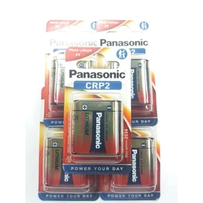 Imagen de Pila de Litio Panasonic CRP2 6V Blister 1 x5 Paquete 5