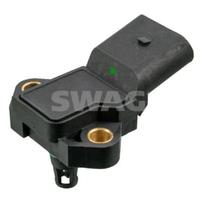 Imagen de SWAG 33 10 4255 Sensor, presión de sobrealimentación VOLKSWAGEN: Golf 7, SKODA: Octavia 3 Combi