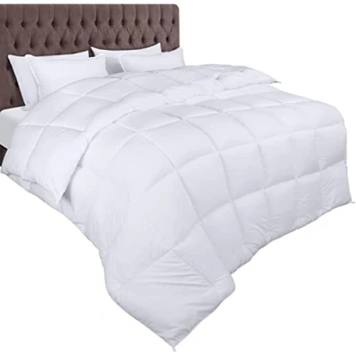 Imagen de Utopia Bedding Invierno Edredón de Fibra, Fibra Hueca siliconada, gramo (Blanco, Cama 160 260 x 220 cm)