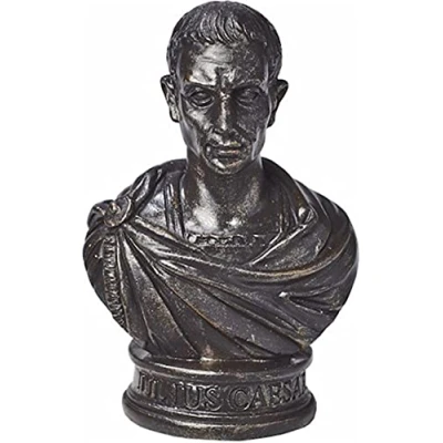 Imagen de Westair Julius Caesar Busto pequeño de color bronce