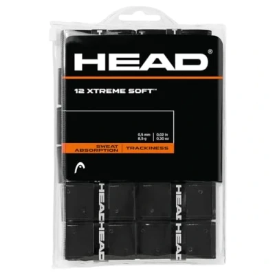 Imagen de HEAD 12 Xtremesoft Accesorio de Tenis, Adultos Unisex, Negro, Talla única