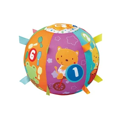 Imagen de VTech Bola cantarina Pelota Interactiva de Tela con Más 50 Canciones, Multicolor, 24.9 x 14.0 8.9 (3480 166122) , color/modelo surtido