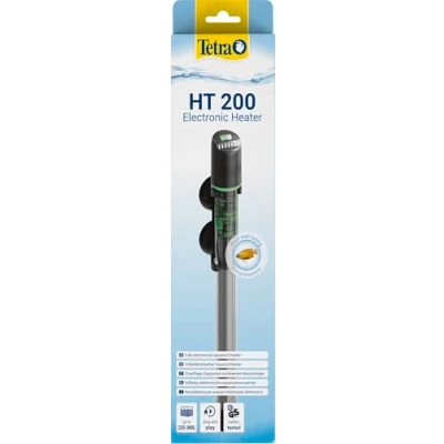 Imagen de Tetra HT 200 Potente Calentador de Acuario para acuarios 255 300 L Cubrir Diferentes Niveles Potencia con el Mando Ajuste Temperatura