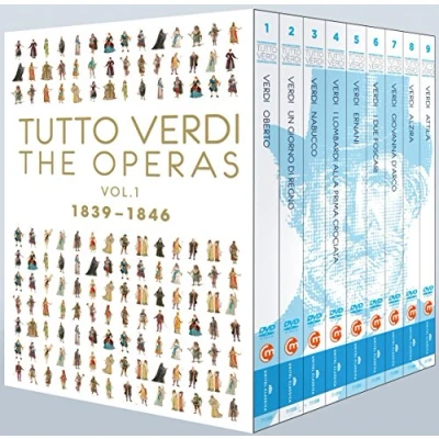 Imagen de Tutto Verdi Epochenbox Vol. 1 (1839 1846) [Alemania] [DVD]