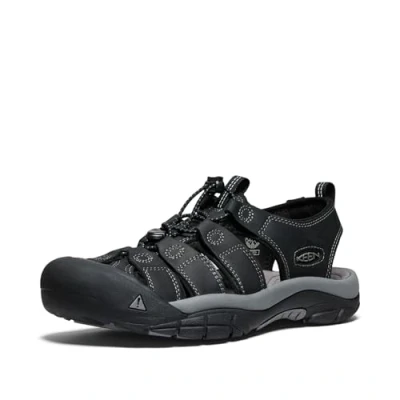 Imagen de KEEN Newport Sandalias para Hombre, Black/Steel Grey, 40 EU