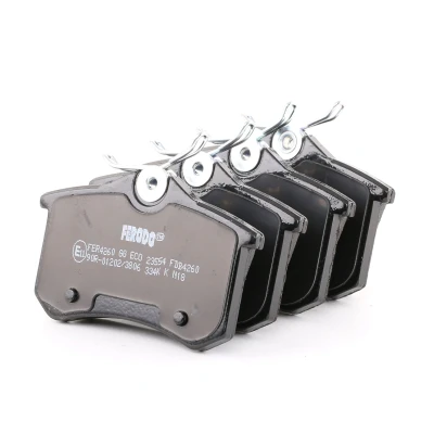 Imagen de FERODO PREMIER ECO FRICTION FDB4260 Juego de pastillas freno no preparado para indicador desgaste con accesorios CITROËN: C4 II Hatchback