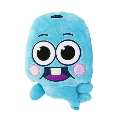 Imagen de Giochi Preziosi Baby Shark Big Show Peluche Turquesa con Forma de pez Nombre Hank, Mide 20 centímetros; para niños a Partir 2 años, BAH16400