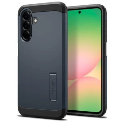 Imagen de Spigen Funda Tough Armor Compatible con Samsung Galaxy A56 5G Metal Pizarra