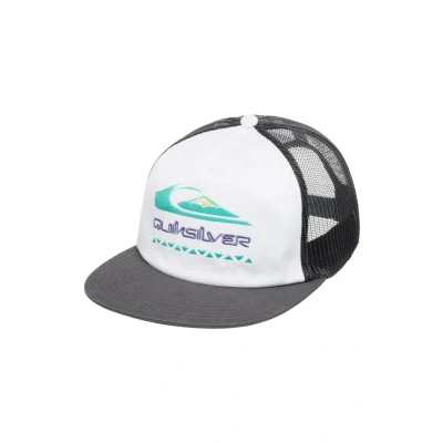 Imagen de Quiksilver Oasis Trucker, Gorro para Hombre, Snow White, Talla única