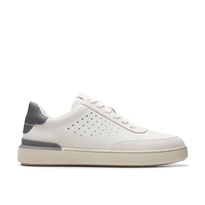 Imagen de Clarks Courtlite Run, Zapatillas Hombre, Nubuck Blanco, 39.5 EU
