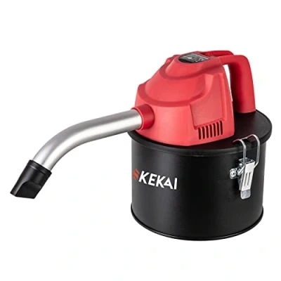 Imagen de Kekai Aspirador de Cenizas Compacto 4 litros Adriano 600W Filtro HEPA Lavable y Tubo Aluminio Curvado