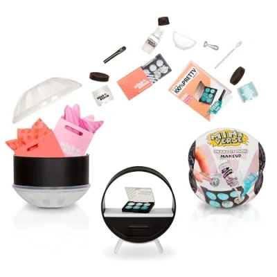 Imagen de MGA&#039;s Miniverse Make It Mini Makeup Coleccionables, DIY, Productos Cosméticos Reales, Aceite Labial, Esmalte de Uñas, Sombra Ojos, y Más, para Coleccionistas Niños Mayores 8 Años