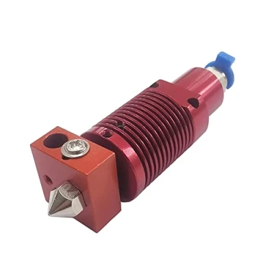 Imagen de 1 Unidades de actualización CR10S PRO Hotend chapado resistente al desgaste latón 0.4mm boquilla para Creality CR 10S Pro, 10 MAX, V2 impresora 3D